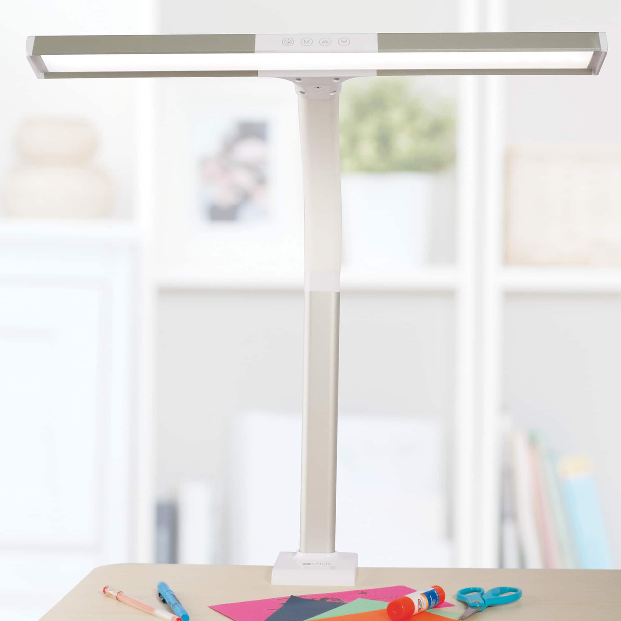 OttLite Extra Wide Area LED Clamp Lamp